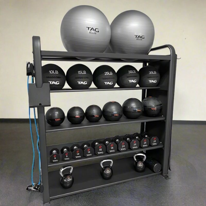 TAG Fitness RCK-ACR45 Large Storage Rack - Power Your Training with ...